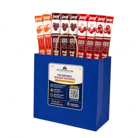 Bigtopdealsusa Fruit Rolls Variety Pack, 12 Individually Wrapped - Personal Care