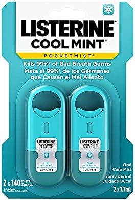 Listerine Pocketmist Cool Mint, 2-Count (Pack of 6)