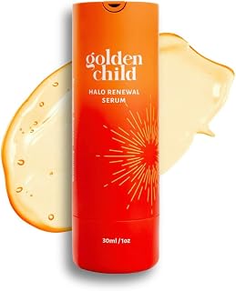 Golden Child Skin - Halo Renewal Serum | For Sensitive Skin - Blemish-Fighting Daily Facial Serum | Clears Breakouts, Minimizes Pores, Brightens Oily Skin for a Clearer, Fresh Face | 30ml / 1 oz.