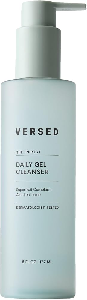 Versed Purist Daily Gel Cleanser | Superfruit Complex & Aloe Leaf, 6 Oz - Personal Care