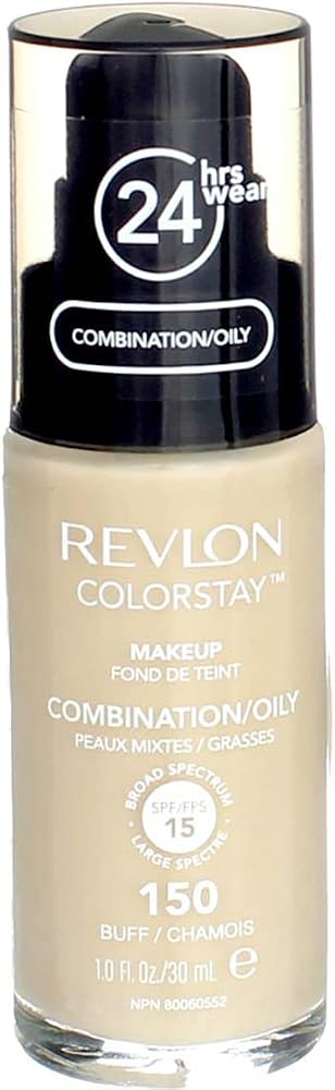 Revlon Colorstay Foundation 24hrs Makeup 30ml | RRP 12.49 | (Buff 150 Combination/Oily Skin) by Revlon - Personal Care