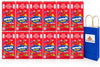 Big TOP DEALS USA Nerds Rope Rainbow Candy, 12 Boxes, 288 Individually Wrapped Ropes Each, Sweet Crunchy Nerds Candy, Soft Chewy Center, Bulk Party Candy
