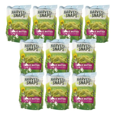Big TOP DEALS USA Harvest Snaps Garlic Butter Veggie Snacks (3 oz) - Personal Care