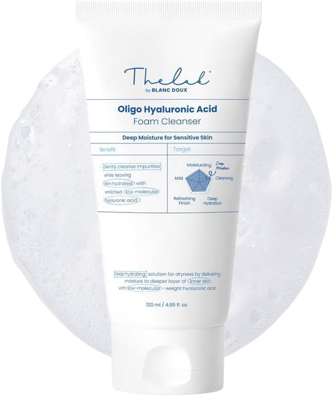 The Lab BY BLANC DOUX Oligo Hyaluronic Acid Cleansing Foam 4.06 fl oz - Personal Care