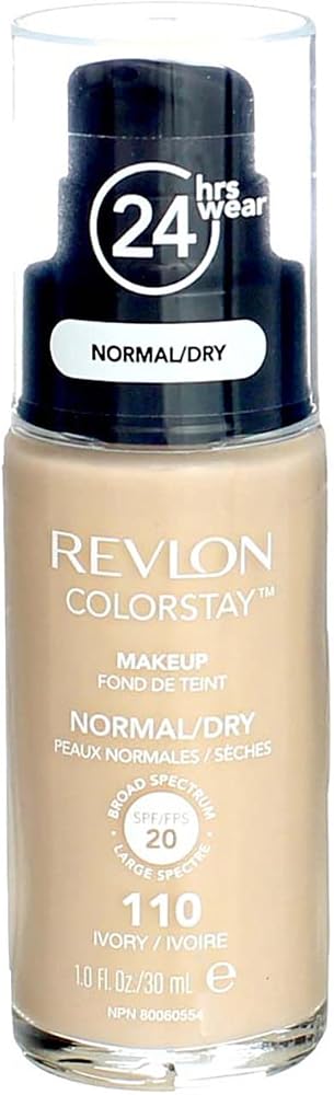 Revlon Colorstay Makeup for Normal to Dry Skin - Ivory (110) - 2 pk