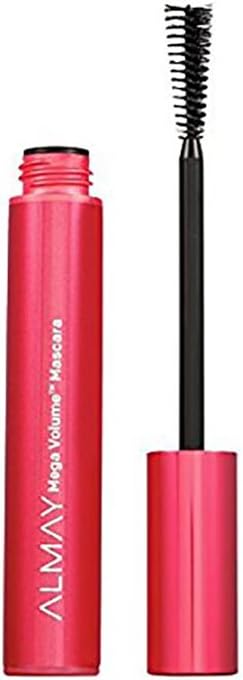 Almay Mega Volume Mascara, Blackest Black, Ophthalmologist Tested, -Fragrance Free, Hypoallergenic, 0.34 oz