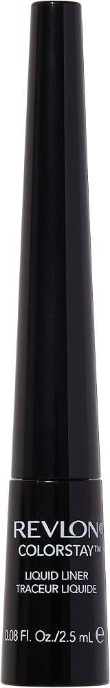 Revlon ColorStay Liquid Eyeliner, 251 Blackest Black, 0.08 Fl Oz