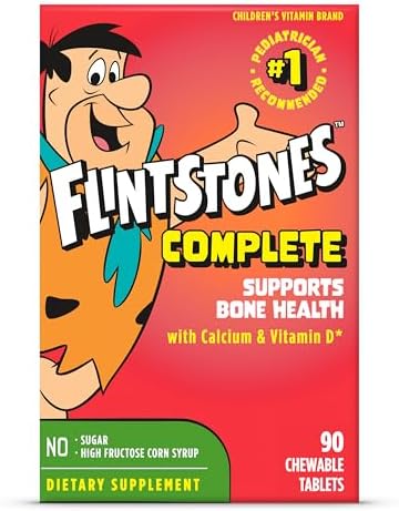 Flintstones Vitamins, Multivitamin Chewable Tablets, 90 Count