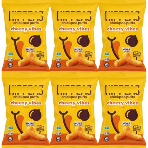 Chickpea Puffs Cheezy Vibes, 1.5 oz Bags - Personal Care