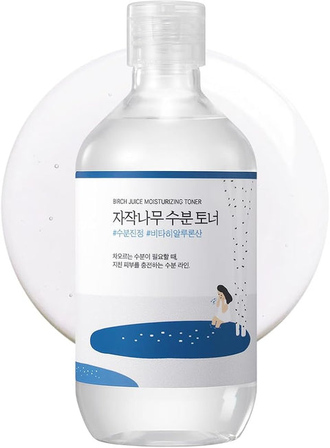 Round LAB Birch Juice Moisturizing Toner (Unscented) | Vita Hyaluronic Acid, Alcohol-Free, Fragrance & Essential Oil-Free Hydrating Toner (10.1fl.oz) - Personal Care