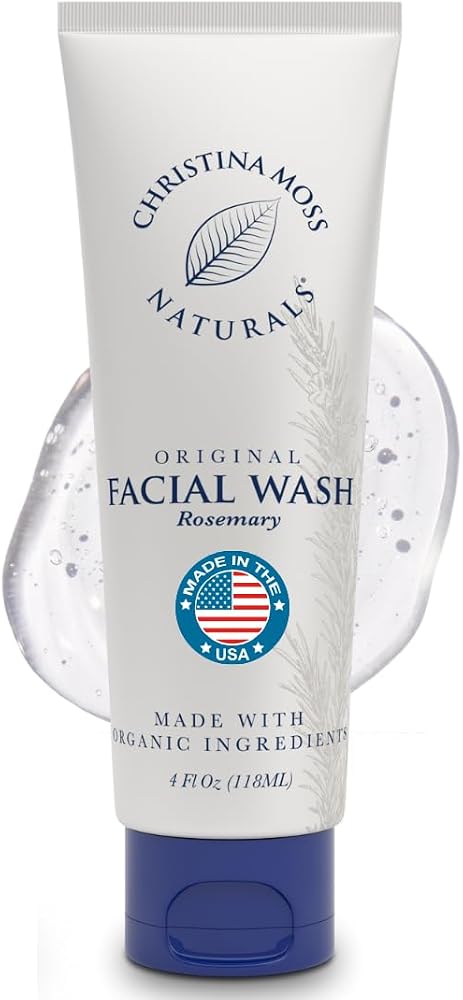 Anti Aging Face Wash for Mature Skin, Rose and Jasmine Cleanser, 5.1 Fl Oz - Personal Care
