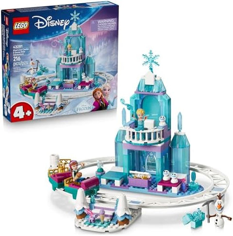LEGO Disney Frozen Elsa’s Ice Castle & Snow Ride Adventure 43281