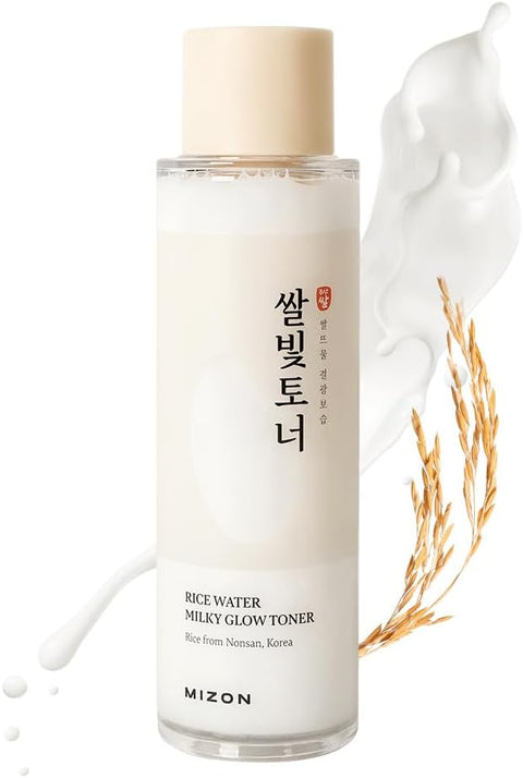 Mizon Rice Water Milky Glow Toner, 5.07 fl oz - Personal Care