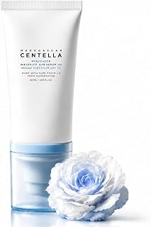 Madagascar Centella Hyalu-Cica Water-Fit Sun Serum, SPF 50, Hydrating, Natural Ingredients, Serum Form, 1.69 Fl Oz - Personal Care