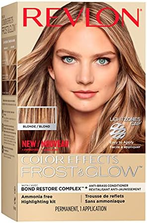 Revlon Color Effects Frost and Glow Hair Highlight Kit, 20 Blonde, 1 Pack - Personal Care
