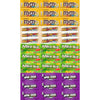 Big TOP DEALS USA 12 Count Candy Variety Pack, 3 Each Mike and Ike Original Fruits, Now and Later Grape, Whatchamacallit, M&M's Peanut - Individually Wrapped, Fruity Chewy Candy, Single Serve Packs