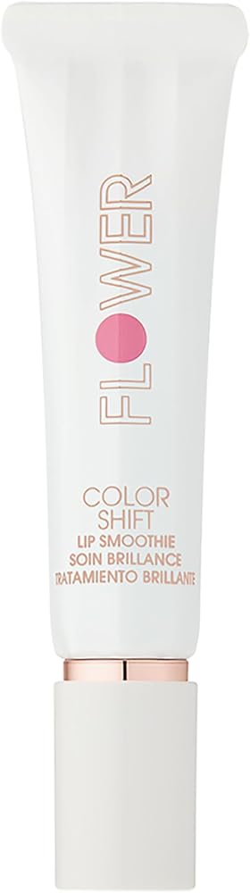 FLOWER Beauty By Drew Barrymore Color Shift Lip Smoothie - Lip Treatment - Nourishes + Hydrates Lips - pH Technology to Enhance Natural Lip Color