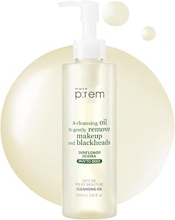 Make P:REM Safe Me. Relief Moisture Cleansing Oil, 7.1 fl.oz. (210mL) - Personal Care