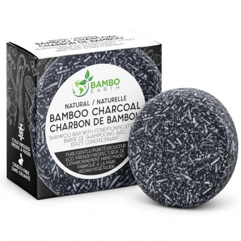 Shampoo Bars with Conditioning Effect Solid Natural Biodegradable Charcoal - Personal Care