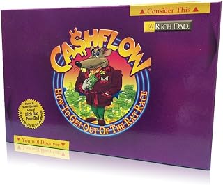 Rich Dad CashFlow 101 Financial Board Game (Free Mini Gift)