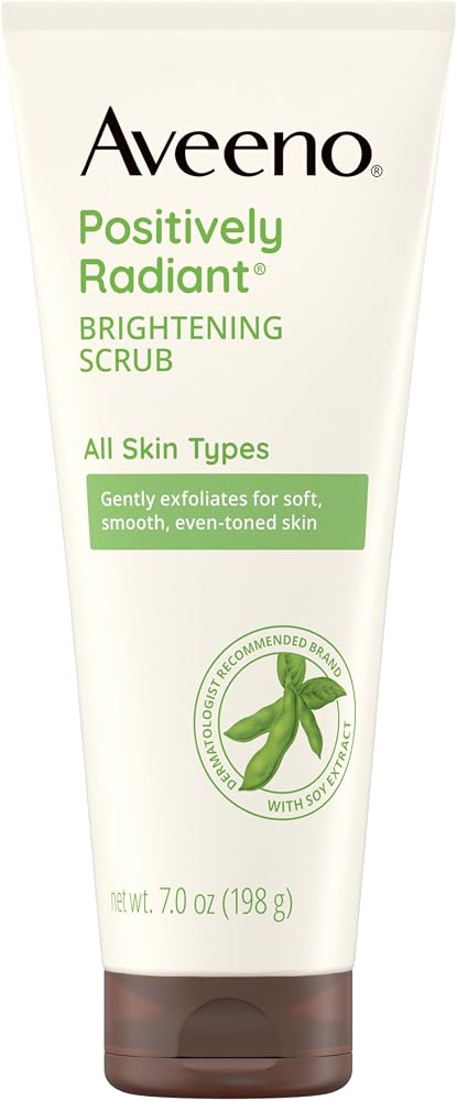 Aveeno Positively Radiant Daily Facial Scrub, 7 oz - Personal Care