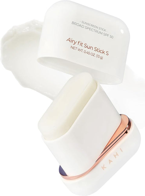 Kahi Airy Fit Sun Stick S - SPF 50+ Broad Spectrum Face Sunscreen Stick - Personal Care