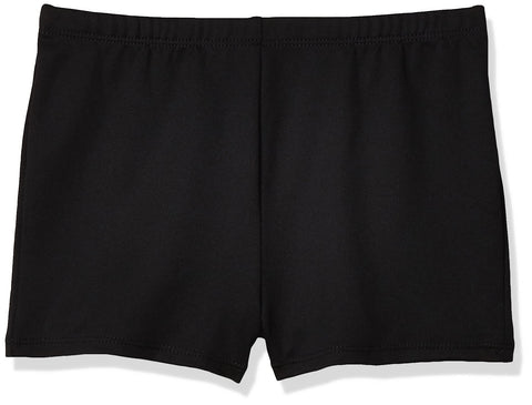 Jacques Moret girls Gymnastics Micro Shorts, Black Solid, X-Small US - Personal Care
