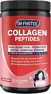 Multi Collagen Peptide Powder with Probiotics, 50 Servings