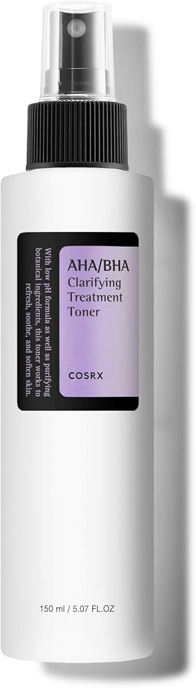 Cosrx AHA/BHA Treatment Toner for Whiteheads & Clogged Pores, 5.07 fl.oz - Personal Care