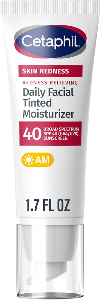 Cetaphil Redness Relieving Tinted Moisturizer, SPF 40, 1.7oz - Personal Care