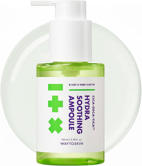 Centella Calming Ampoule Serum – Korean Face Serum with Niacinamide, Tea Tree & Multi Hyaluronic Acid for Oily, Combination Skin 3.38 fl oz. / 100ml - Personal Care