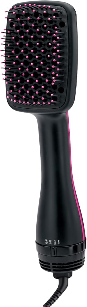 REVLON One-Step Straightening Brush Hair Dryer and Styler