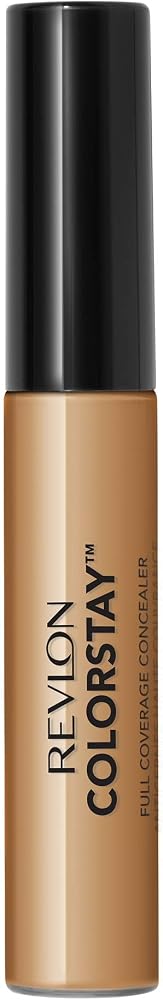 Revlon ColorStay Concealer, Longwearing Full Coverage Color Correcting Makeup, 060 Deep, 0.21 oz