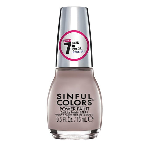 SinfulColors Pwer Paint Nail Polish Vibrant Long Lasting Formula