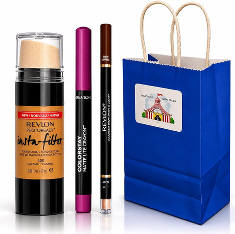 BIGTOPDEALSUSA Makeup Set, Brightening, for Travel