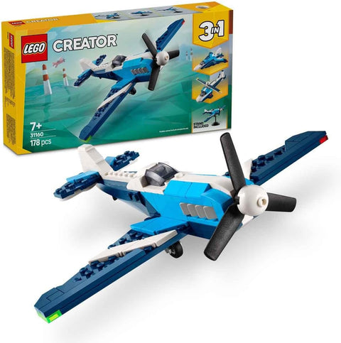 Lego Creator 31160 Air Racer Toy Toy Birthday Present Block Boys Girls Children 7 Years 8 9 Years Old Elementary School Vehicle Airplane Airship