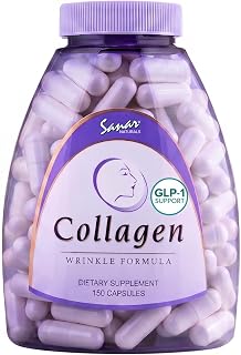 Sanar Naturals Collagen Pills for Women & Men, GLP-1 Support, 150 Capsules