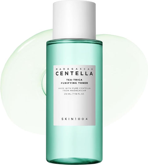Skin1004 Tea-Trica Purifying Toner, Korean Toner with Tea Tree & BHA, Centella Toner for Oil Balance & Hydration, Lightweight Astringent for Soothing & Refreshing, Korean Skin Care, 7.10 fl.oz / 210ml