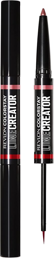 REVLON Liquid Eyeliner & Smoky Kohl Pencil, ColorStay Line Creator Eye Makeup, Waterproof & Transferproof, 153 She's On Fire, 0.004 oz