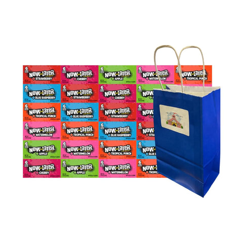Now and Later Chewy Candy Variety Pack 30 Pieces 6 Flavors