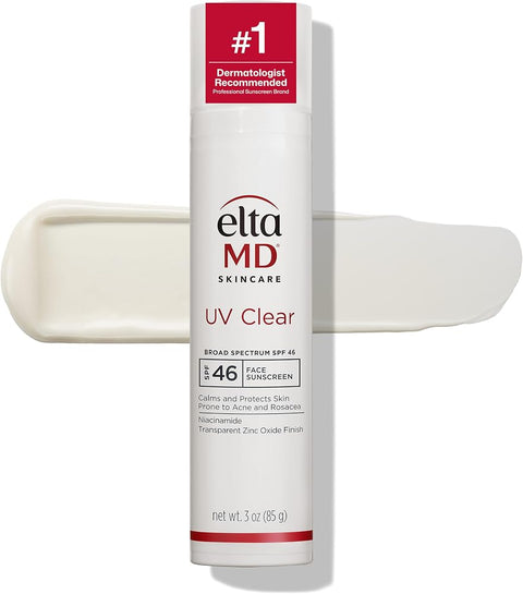 Eltamd UV Clear Face Sunscreen with Zinc Oxide, Oil-Free, SPF 46 and SPF 50 - Personal Care