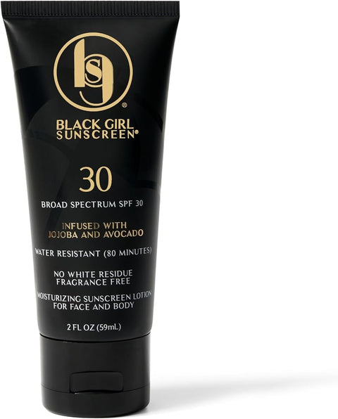 Black Girl Sunscreen Original SPF 30 Face & Body Sunscreen 2 Fl Oz