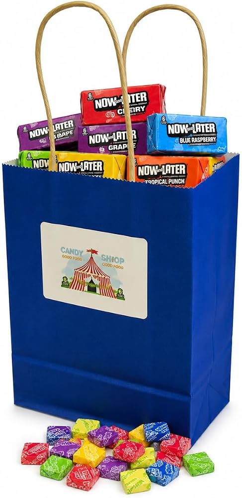 BigTopDealsUSA Assorted Fruit Candy 60ct Food Gift Party Favors - Image 1