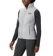 Columbia Women's Benton Springs Vest, Cirrus Grey Heather, 3X Plus