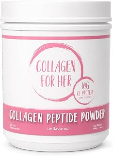 Collagen For Her Hydrolyzed Collagen Peptides, Grass Fed Bovine
