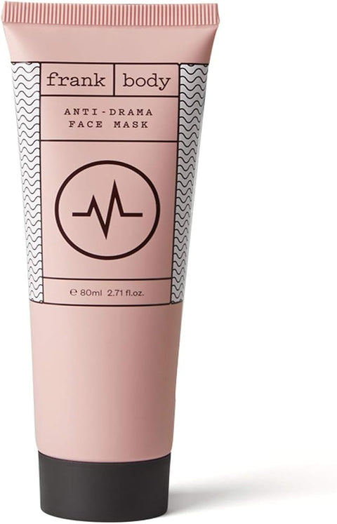 Frank Body Anti-Drama Charcoal Face Mask with Honey, Lavender, and Chamomile - 80ml / 2.71oz
