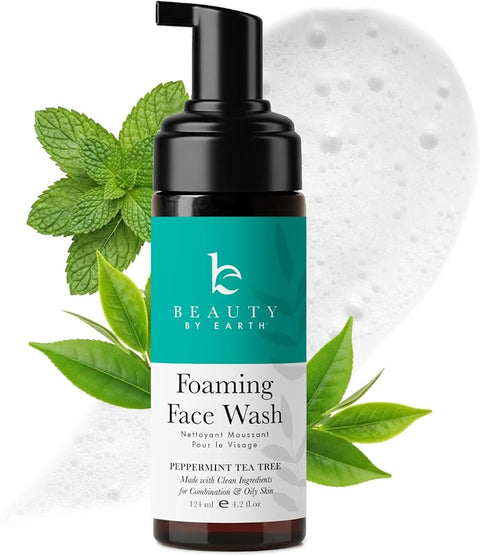 Foaming Face Wash Cleanser – USA Made with Natural & Organic Ingredients - Personal Care