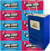 Big TOP DEALS USA Now and Later Cherry Candy Mix, 10 Pack, 2 Flavors 5 Each, Cherry Blue Raspberry, Sampler Variety Pack, 0.93 oz Individually Wrapped Soft Chew Fruit Taffy, Candy Gift Bag