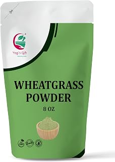 Yogi's Gift® Wheatgrass Powder 8 oz | Finely Ground Pure Wheat Grass