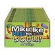 Chewy Candy Mike & Ike Mega Mix Sour 4.25 Oz Theater Box 12 Pack, Fruity And Sour Candy, Flavorful Snacks For Movies, Parties, And Anytime Cravings